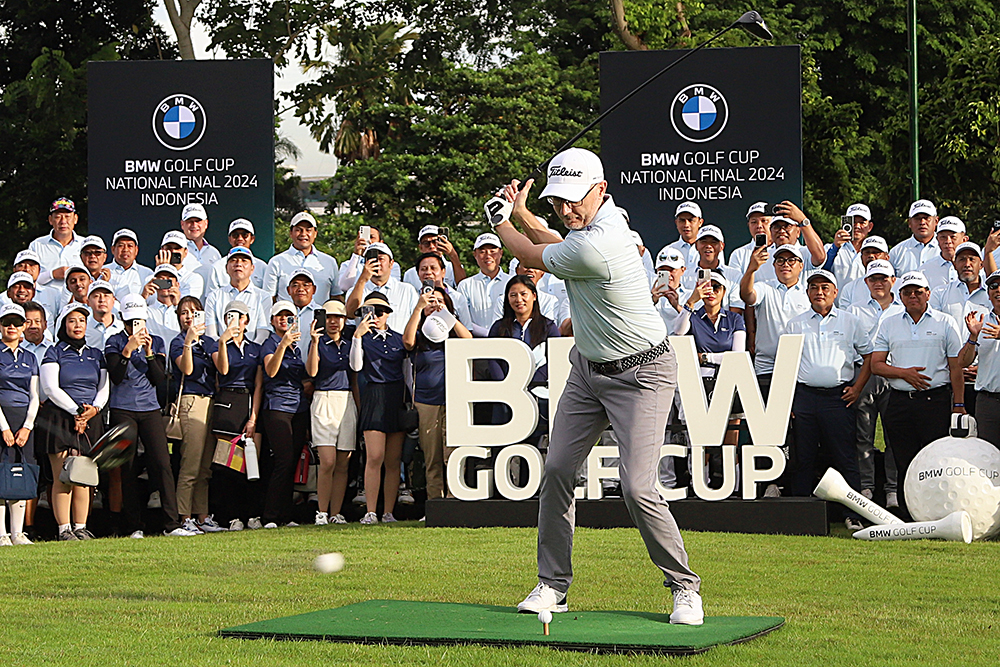 BMW Golf Cup National Final 2024 Indonesia. (BeritaNasional/Elvis Sendouw)