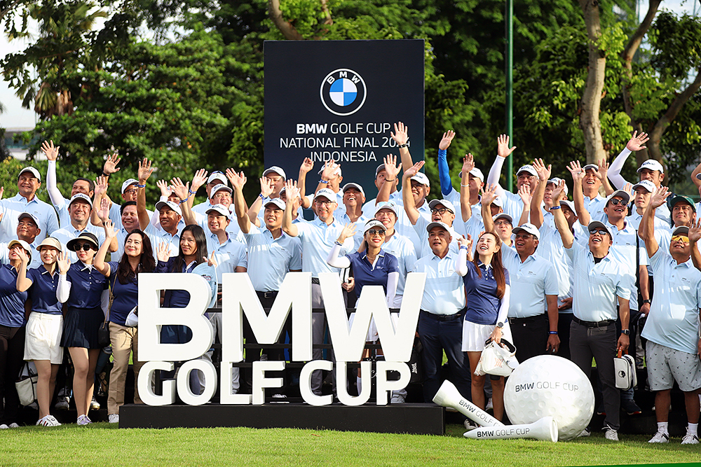 BMW Golf Cup National Final 2024 Indonesia. (BeritaNasional/Elvis Sendouw)