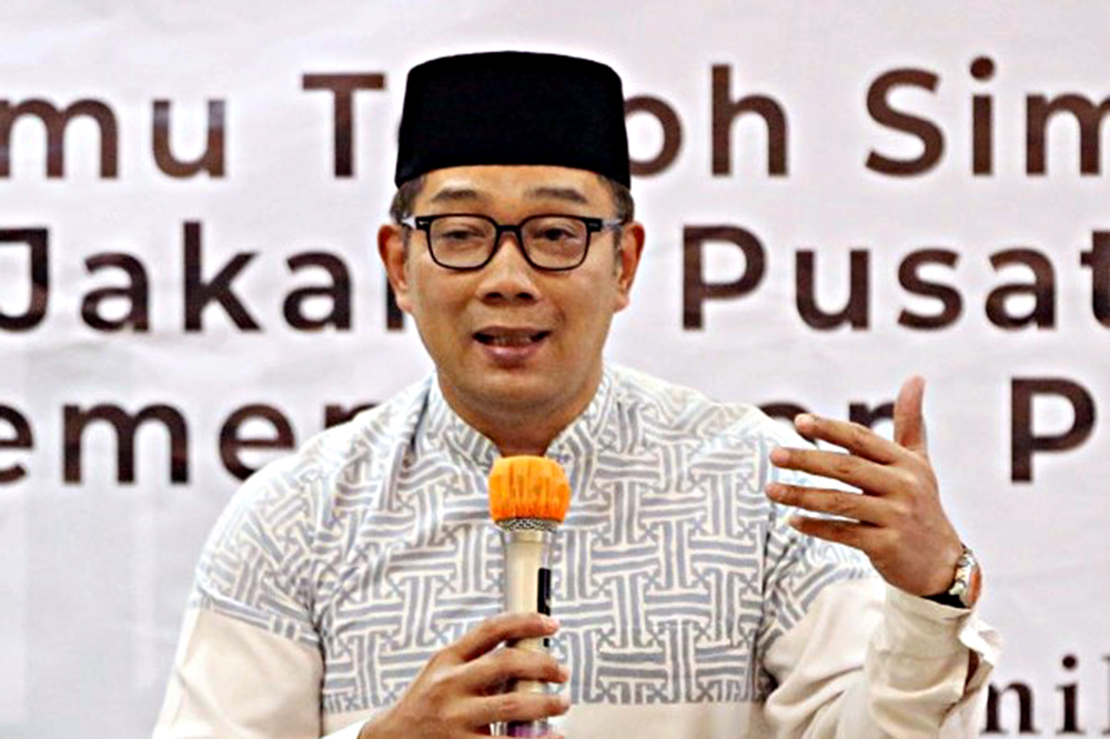 Bakal calon Gubernur Jakarta Ridwan Kamil hadiri Silaturahmi Forum Keumatan yang digelar di DPTW Partai Keadilan Sosial (PKS). (BeritaNasional/dok Tim RK/Elvis Sendouw)