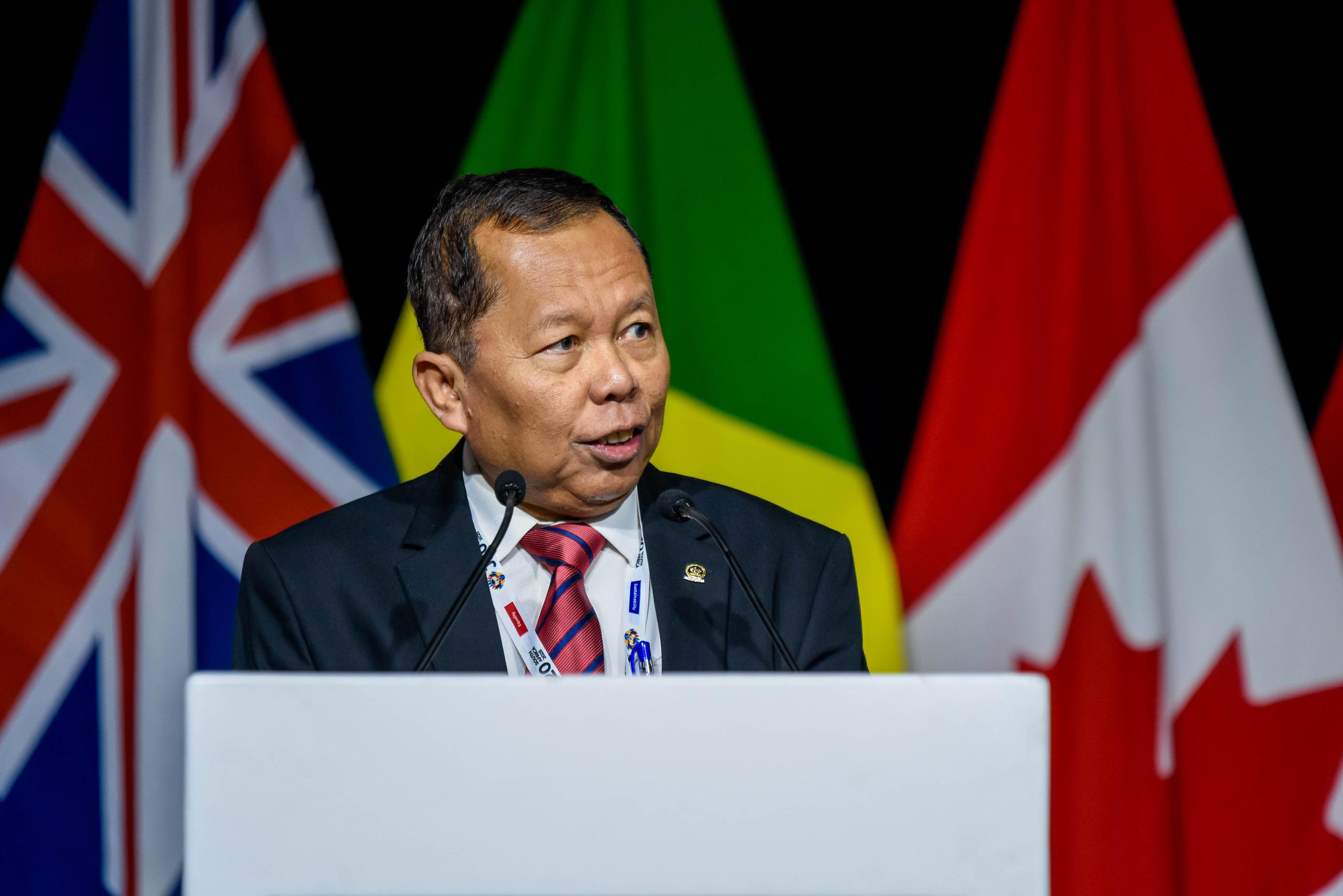 Delegasi Mahkamah Konstitusi RI Hadiri J20 Summit Delegasi Mahkamah Konstitusi Republik Indonesia (MKRI) hadir memenuhi undangan untuk menghadiri J20 Summit. (BeritaNasional/Elvis Sendouw/HO MKPI