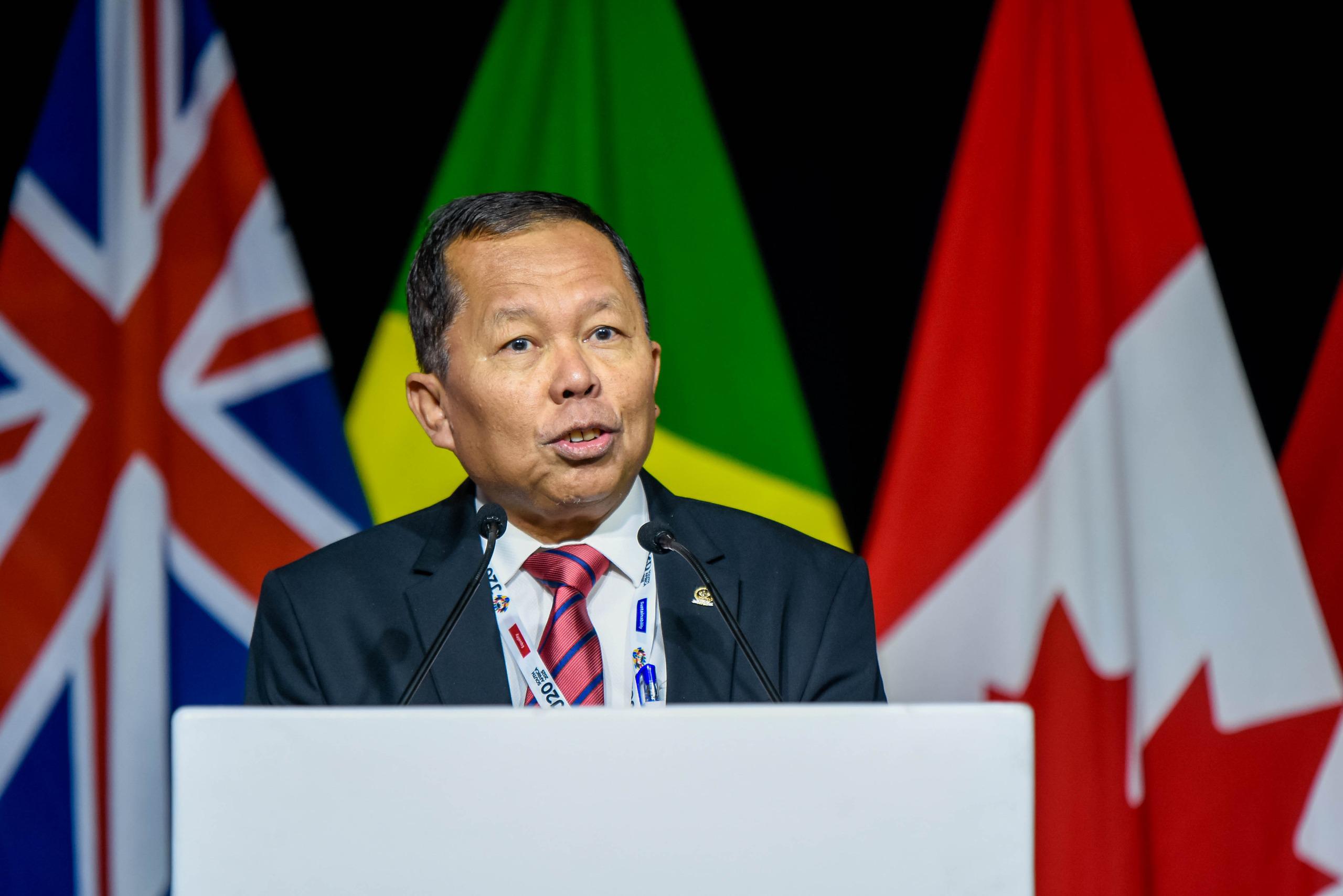 Delegasi Mahkamah Konstitusi RI Hadiri J20 Summit Delegasi Mahkamah Konstitusi Republik Indonesia (MKRI) hadir memenuhi undangan untuk menghadiri J20 Summit. (BeritaNasional/Elvis Sendouw/HO MKPI