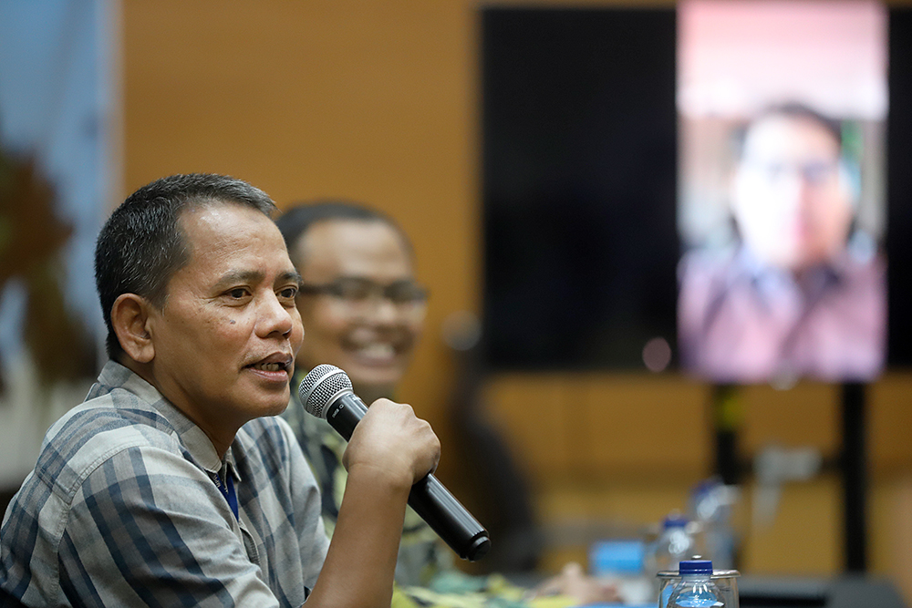 Diskusi Dialektika Demokrasi DPR Bersama KWP Bahas KTT ASEAN Malaysia 2025 Diskusi Dialektika Demokrasi dengan tema: “KTT ASEAN Malaysia 2025: Momentum Konsolidasi Peran Indonesia sebagai Poros Kekuatan Asia Tenggara”. (BeritaNasional/Elvis Sendouw)