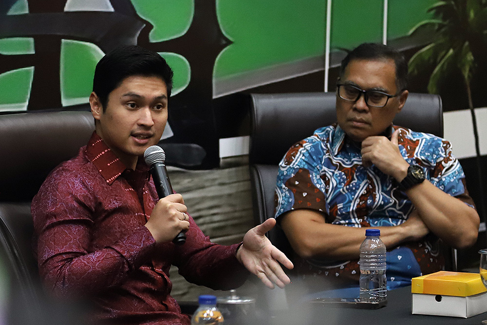 Diskusi KWP Bersama DPR Bahas Peta Politik Prancis-Arab Saudi di 'Two State Solution Diskusi Dialektika Demokrasi Dengan tema " Peta Politik Prancis-Arab Saudi di 'Two State Solution". (BeritaNasional/Elvis Sendouw)