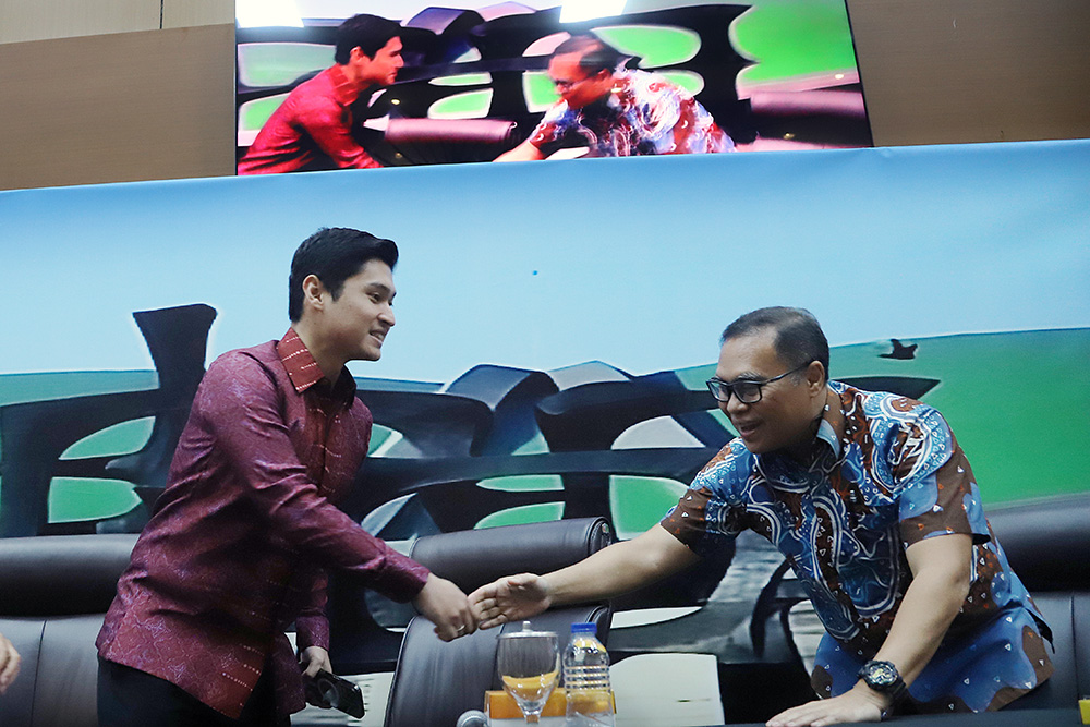 Diskusi KWP Bersama DPR Bahas Peta Politik Prancis-Arab Saudi di 'Two State Solution Diskusi Dialektika Demokrasi Dengan tema " Peta Politik Prancis-Arab Saudi di 'Two State Solution". (BeritaNasional/Elvis Sendouw)
