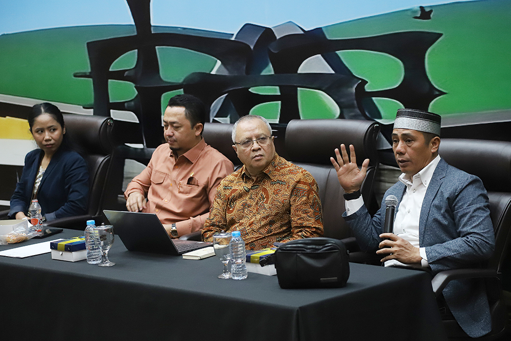 Diskusi KWP dengan DPR Bahas Dubes Baru Harapan Baru, Upaya Memaksimalkan Diplomasi RI Diskusi Dialektika Demokrasi dengan tema ”Dubes Baru Harapan Baru, Upaya Memaksimalkan Diplomasi RI”. (BeritaNasional/Elvis Sendouw)