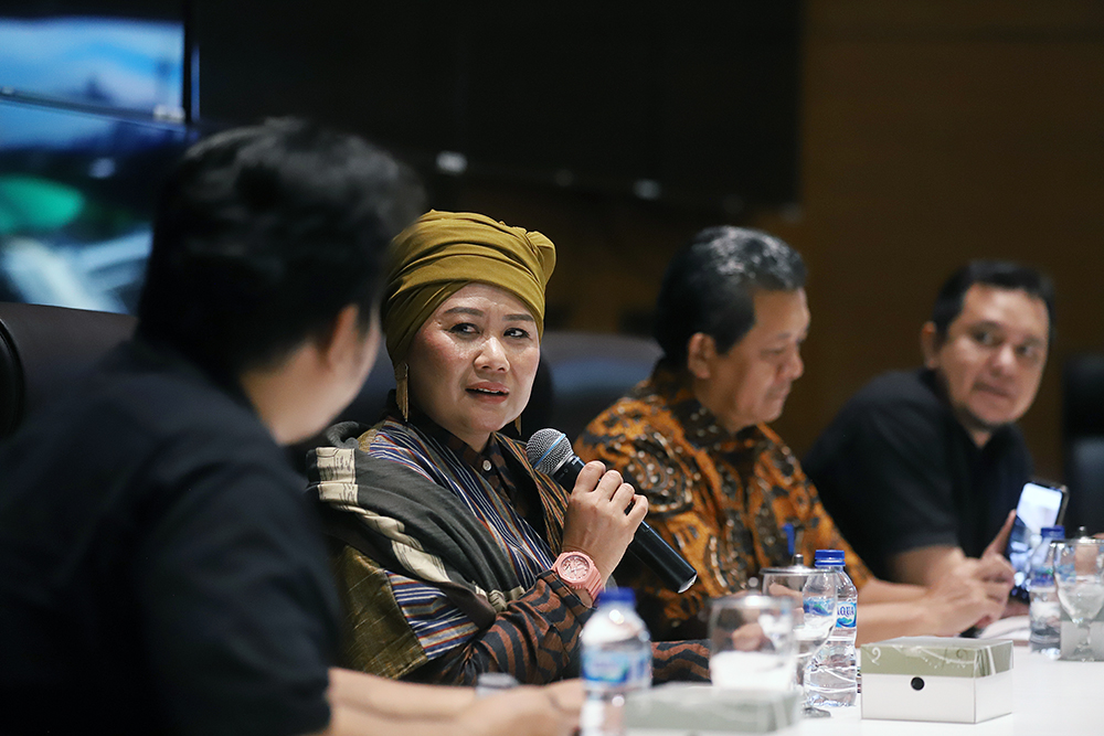 KWP bersama DPR RI gelar diskusi bahas urgensi Pansus Haji. (BeritaNasional/Elvis Sendouw)