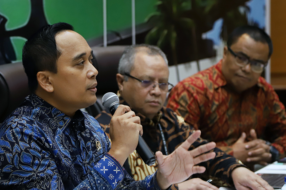 Diskusi KWP bersama DPR RI Mencermati Hasil Sidang Ke-2 IPPP. (BeritaNasional/Elvis Sendouw)