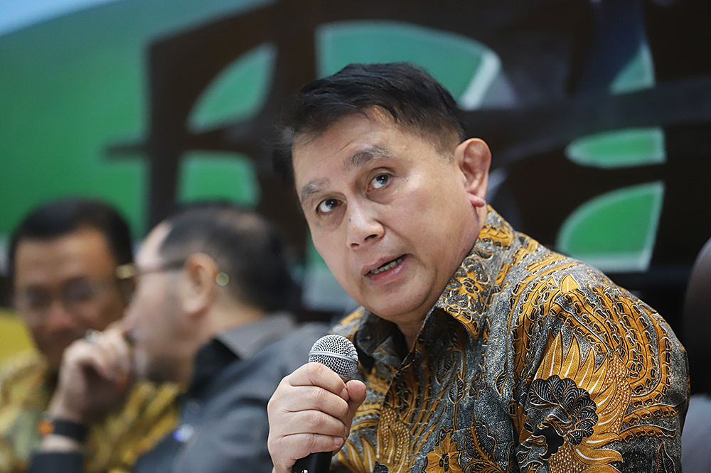 KWP bekerjasama dengan DPR RI gelar diskusi dengan tema  “Mengkaji Rancangan Peraturan Menteri Kesehatan Terkait Industri Tembakau”. (BeritaNasional/Elvis Sendouw)