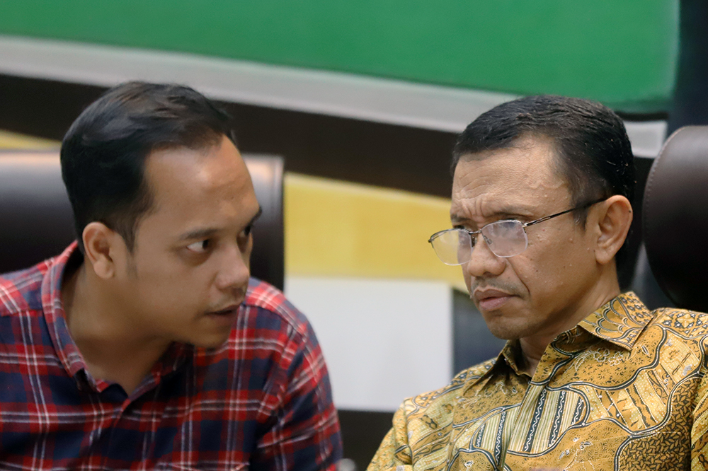 KWP bekerjasama dengan DPR RI gelar diskusi dengan tema  “Mengkaji Rancangan Peraturan Menteri Kesehatan Terkait Industri Tembakau”. (BeritaNasional/Elvis Sendouw)