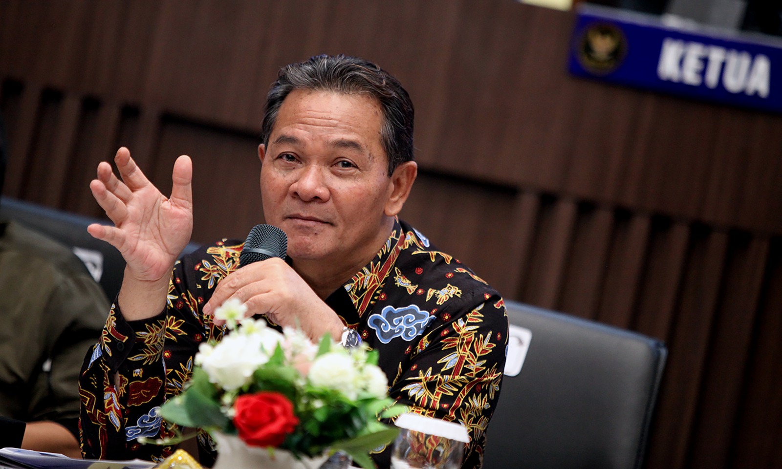 DKPP memberika keterangan pers terkait pelanggaran pemilu. (BeritaNasional/Elvis Sendouw)