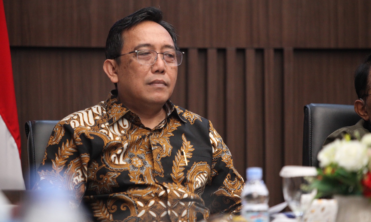 DKPP memberika keterangan pers terkait pelanggaran pemilu. (BeritaNasional/Elvis Sendouw)