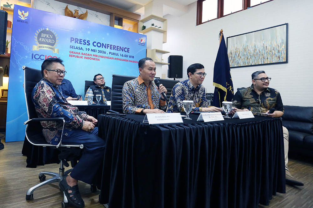 BPKN RI bakal menggelar ajang penghargaan BPKN Award Raksa Nugraha 2026. (BeritaNasional/Elvis Sendouw)
