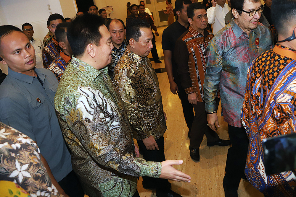 DPD RI Rayakan HUT ke 21 Gelar Awadrs Jadi Momentum DPD RI Tangkap Potensi dan Inspirasi dari Daerah DPD gelar Awards 2025 di HUT DPD RI ke 21 di Jakarta. (BeritaNasional/Elvis Sendouw)