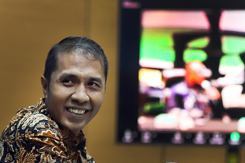 DPR Bersama KWP Gelar Diskusi Bahas Revisi RUU ASN 2025 Pengamat Politik Citra Istitute Efriza memberikan pandangan dalam diskusi dialektika DPR bersama KWP membahas ASN. (BeritaNasional/Elvis Sendouw)