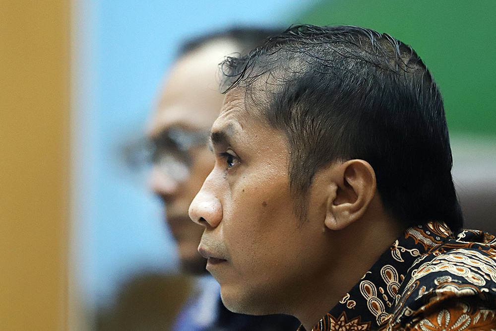 DPR Bersama KWP Gelar Diskusi Bahas Revisi RUU ASN 2025 Pengamat Politik Citra Istitute Efriza memberikan pandangan dalam diskusi dialektika DPR bersama KWP membahas ASN. (BeritaNasional/Elvis Sendouw)