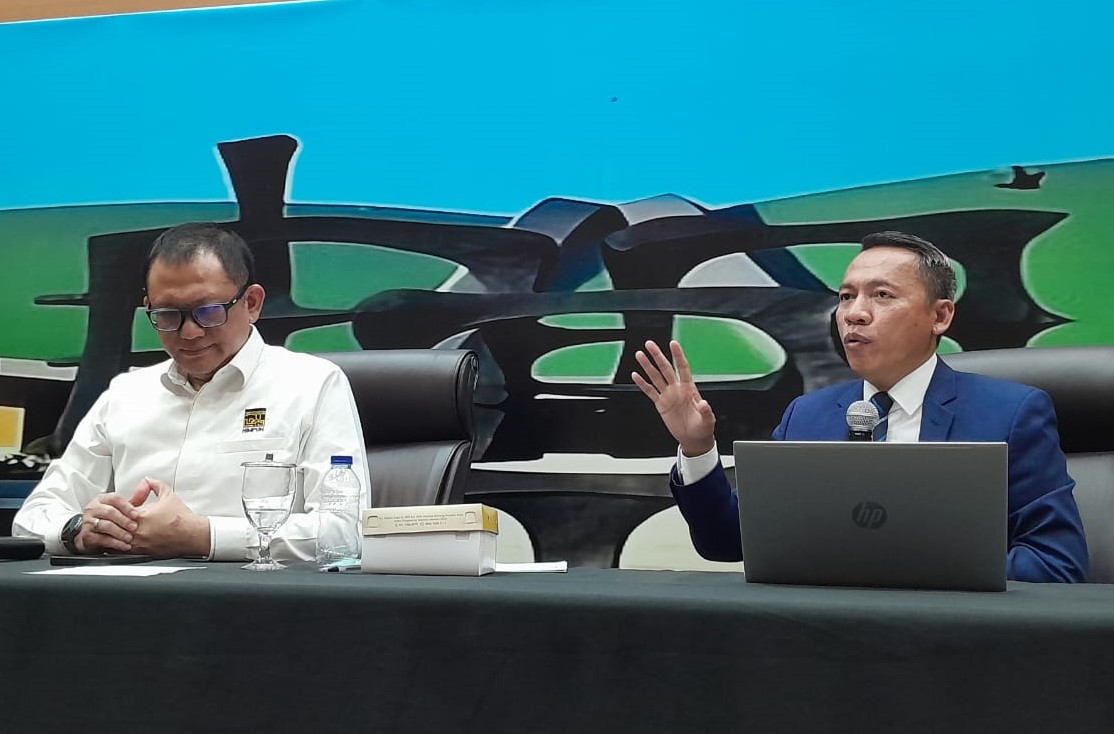 Forum Legislasi dengan tema "Revisi UU Haji Demi Meningkatkan Kualitas Pelayanan dan Pengelolaan Ibadah Haji di Indonesia". (BeritaNasional/Elvis Sendouw)
