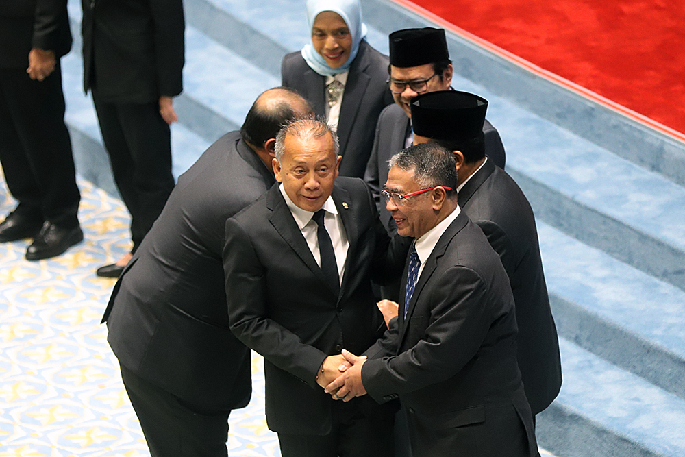 Ketua Komisi VIII DPR Marwan Dasopang menyampaikan laporan pembahasan putusan Komisi VIII menyetujui delapan calon anggota Badan Zakat Nasional (Baznas). (BeritaNasional/Elvis Sendouw)