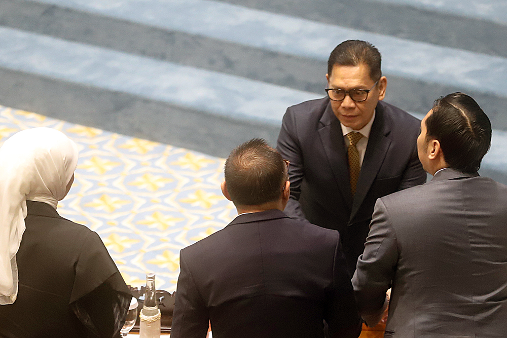 DPR mengesahkan Adies Kadir sebagai hakim Konstitusi unsur DPR RI. (BeritaNasional/Elvis Sendouw)