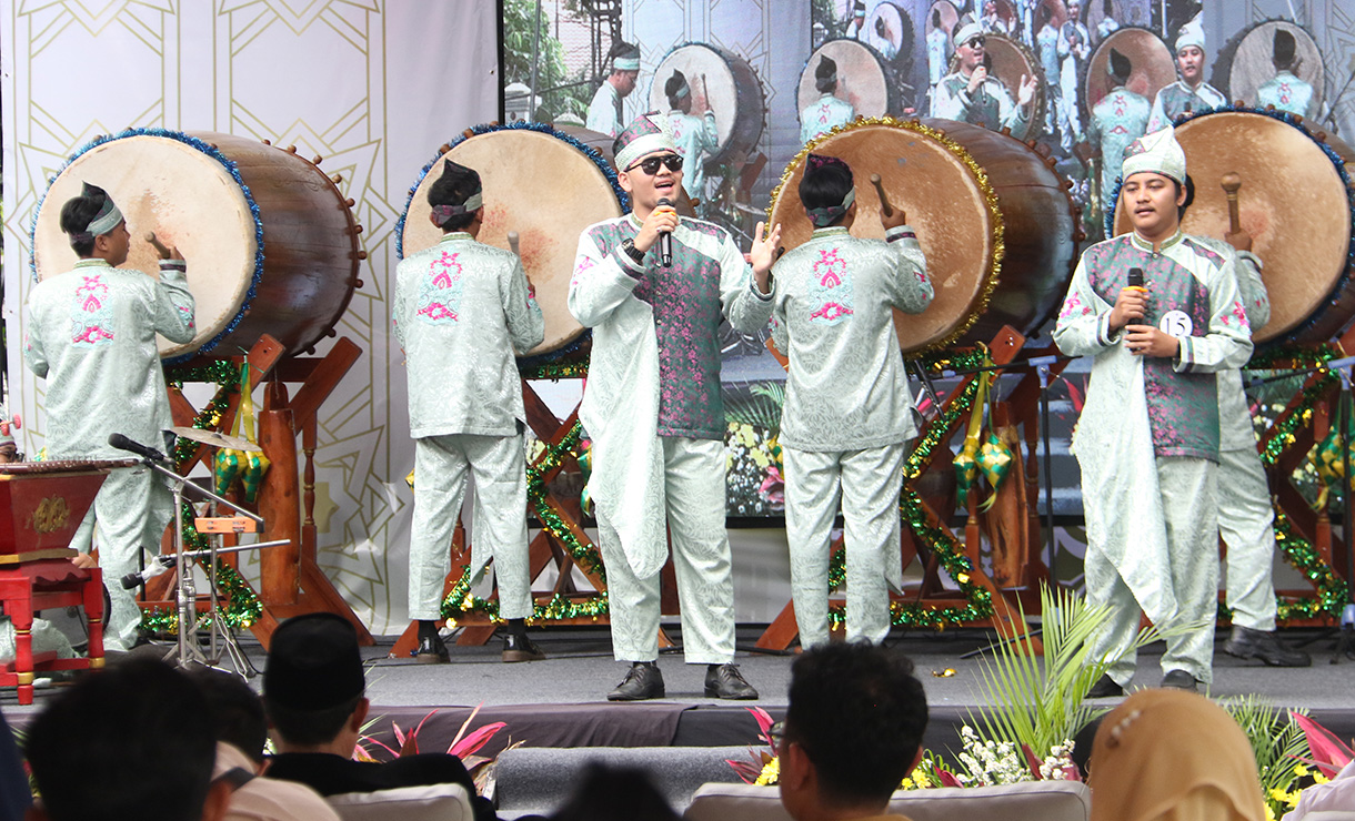 Acara islami ramadan Festival Bedug 2026 di Masjid Sunda Kelapa Jakarta. (Beritanasional.com/Oke Atmaja)