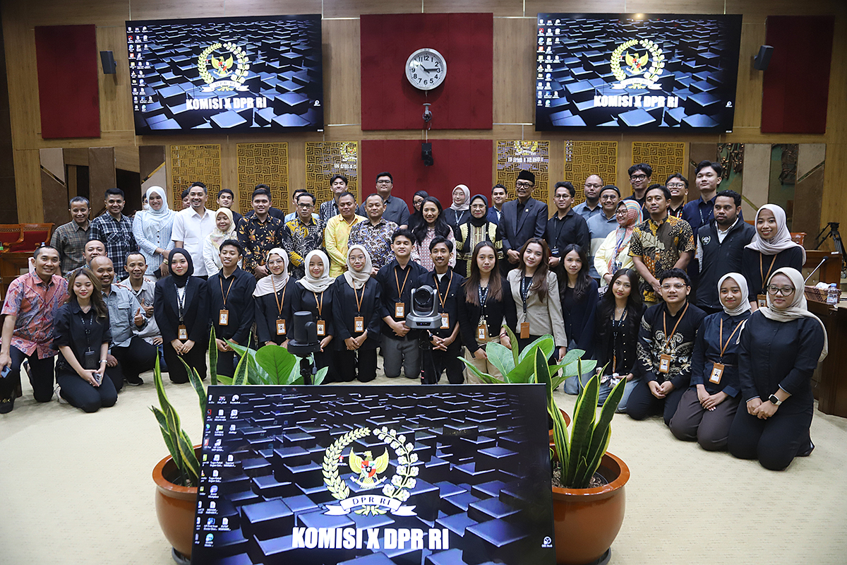 Fraksi Partai Golkar di DPR selenggarakan program Golkar Internship (GIS) untuk mahasiswa Indonesia. (BeritaNasional/Elvis Sendouw)