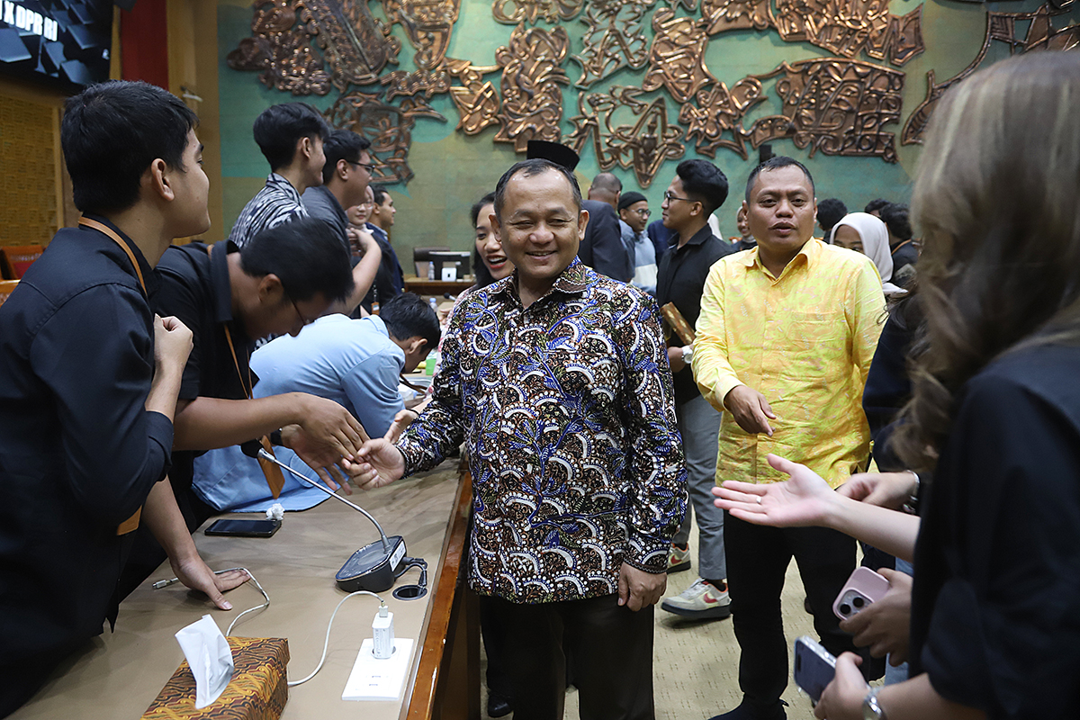 Fraksi Partai Golkar di DPR selenggarakan program Golkar Internship (GIS) untuk mahasiswa Indonesia. (BeritaNasional/Elvis Sendouw)