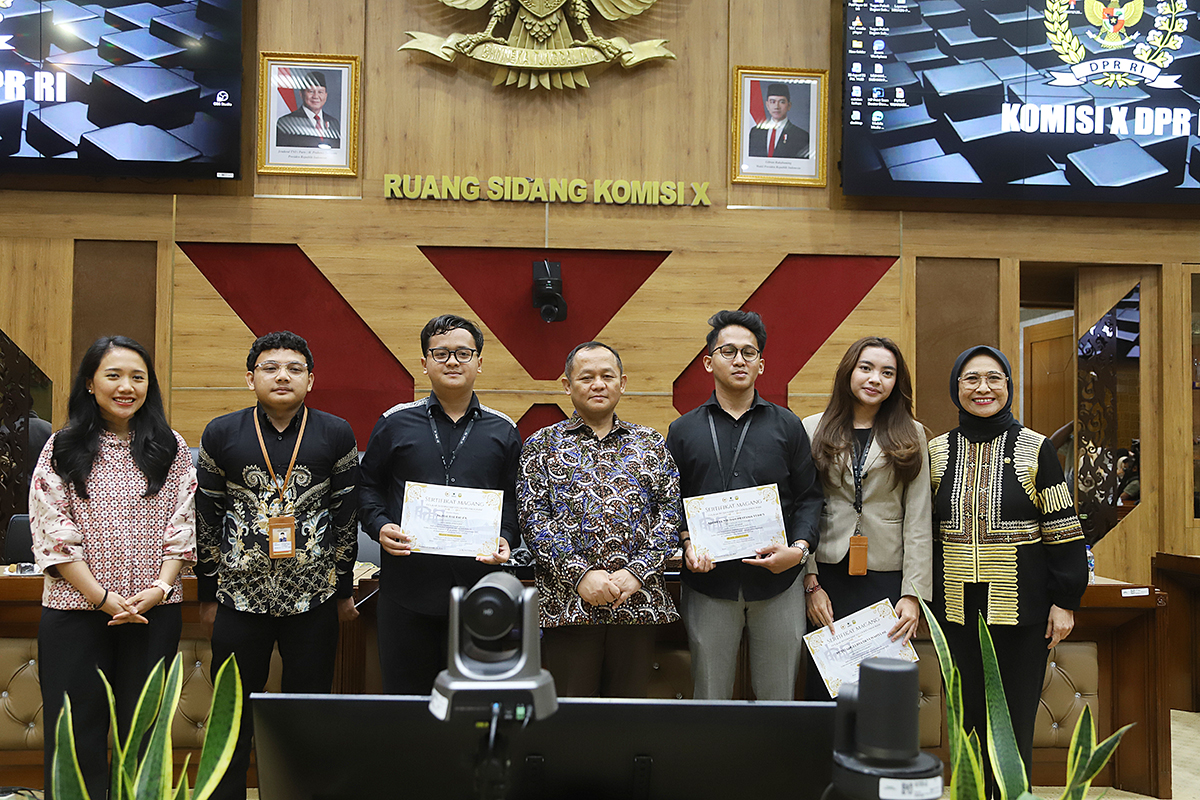 Fraksi Partai Golkar di DPR selenggarakan program Golkar Internship (GIS) untuk mahasiswa Indonesia. (BeritaNasional/Elvis Sendouw)