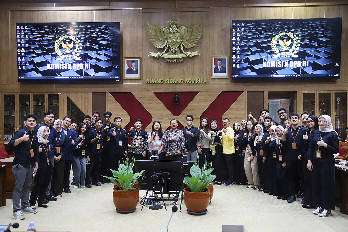 Fraksi Partai Golkar di DPR selenggarakan program Golkar Internship (GIS) untuk mahasiswa Indonesia. (BeritaNasional/Elvis Sendouw)