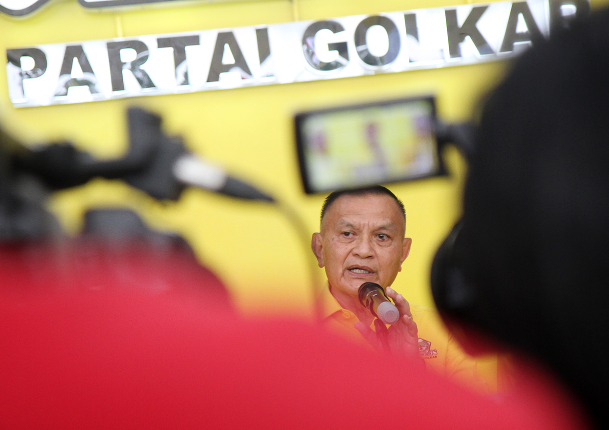 Fraksi Demokrat gelar UMKM di pelataran kompleks parlemen DPR RI. (BeritaNasional/Elvis Sendouw)