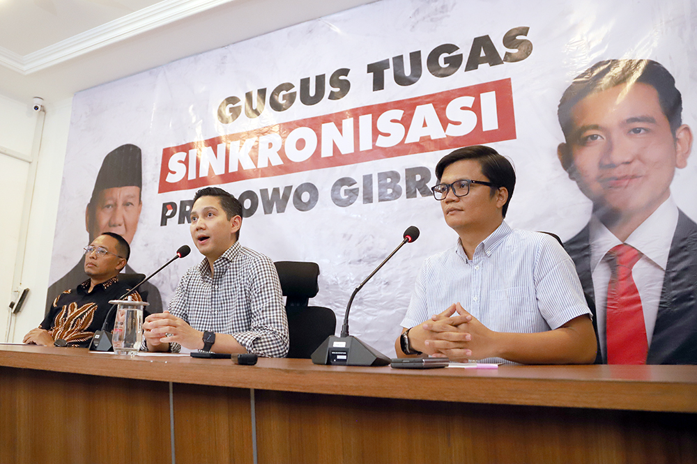 Gugus Tugas membantah isu pemotongan anggaran program makan bergizi gratis dari Rp15ribu menjadi Rp7500. (BeritaNasional/Elvis Sendouw)