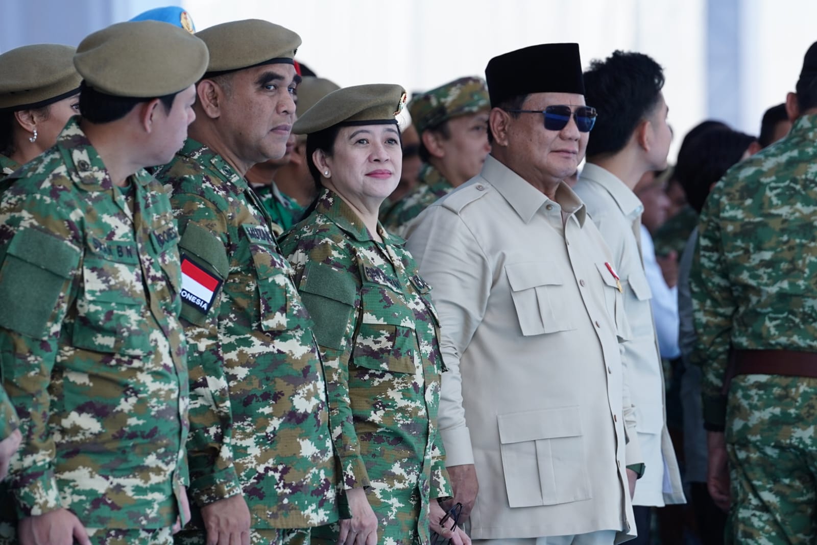 Hadiri Apel Gelar Pasukan dan Kehormatan Militer, Puan: Harap TNI Makin Solid Ketua DPR RI Puan Maharani, menghadiri Upacara Gelar Pasukan Operasional dan Kehormatan Militer tahun 2025. (BeritaNasional/Elvis Sendouw/Ist)