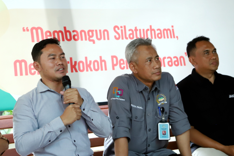 Halal Bihalal KWP bersama MPR/DPR/DPD RI.  (BeritaNasional/Elvis Sendouw)