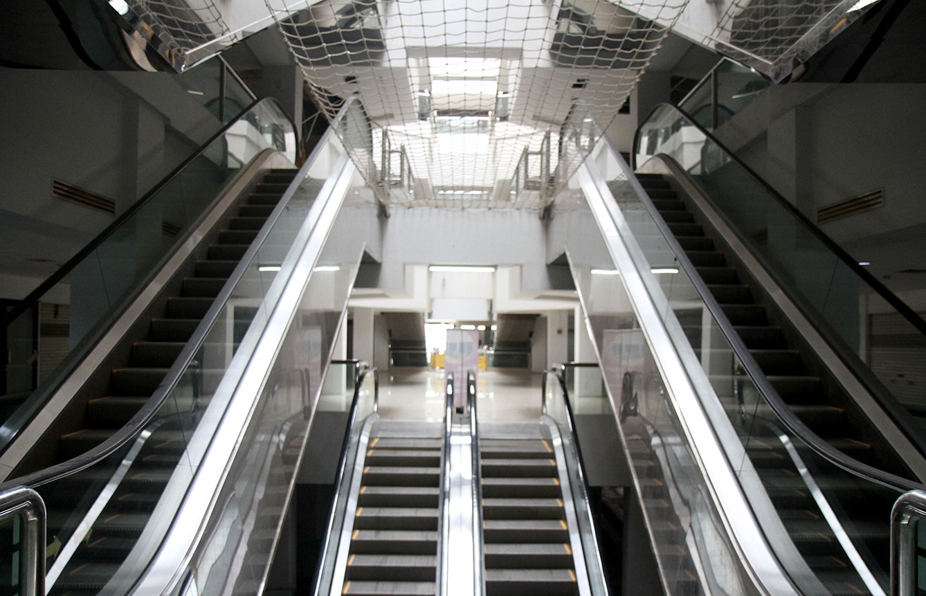 Suasana pusat perbelanjaan Pasar Baru Square,Jakarta, Rabu (17/7/2024). (BeritaNasional.com/Oke Atmaja)