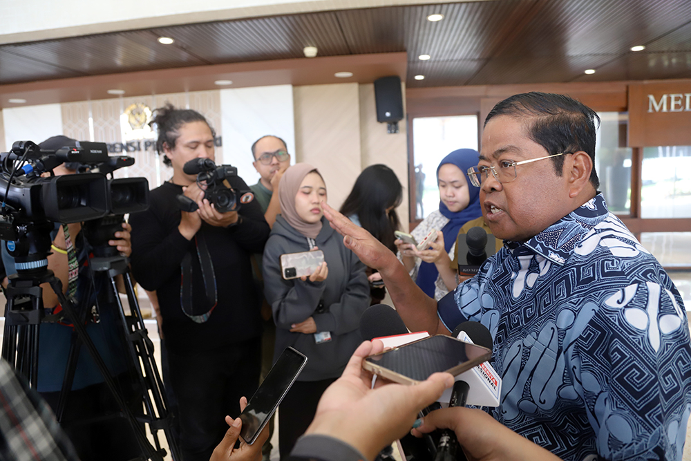 Idrus Marham: Kebijakan Menteri ESDM Inovatif dan Memihak Rakyat Wakil Ketua Umum Partai Golkar Bidang Kebijakan Publik Idrus Marham. (BeritaNasional/Elvis Sendouw)