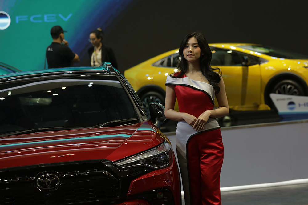 Suasana pameran  otomotif GAIKINDO. (BeritaNasional/Elvis Sendouw)