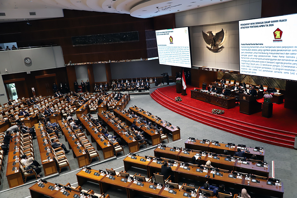 Foto-foto kegiatan DPR RI dalam kinerja selama tahun 2025. (BeritaNasional/Elvis Sendouw)