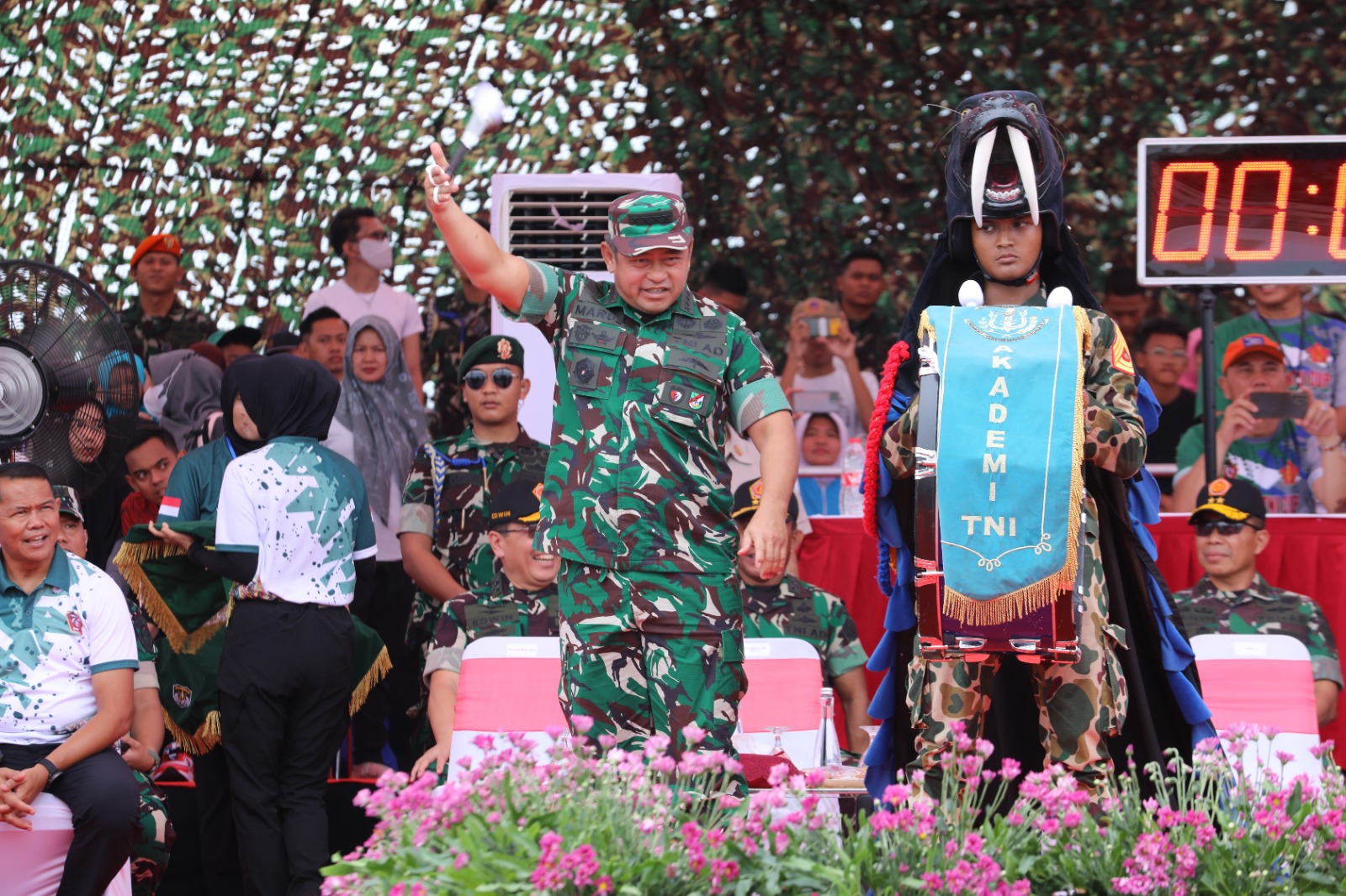 Indonesia Open Military Style Drum Corps Competition 2024. (BeritaNasional/Elvis Sendouw/HO Puspen TNI AD)