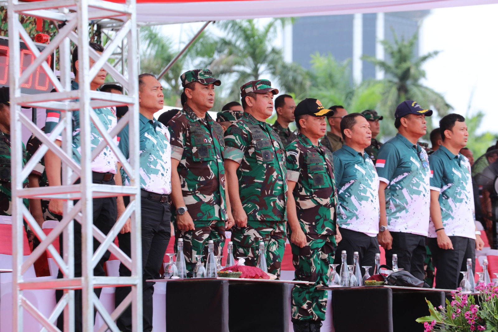 Indonesia Open Military Style Drum Corps Competition 2024. (BeritaNasional/Elvis Sendouw/HO Puspen TNI AD)