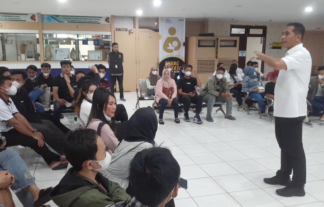 Balai Pelayanan Pelindungan Pekerja Migran Indonesia (BP3MI) DKI Jakarta gagalkan keberangkatan 51 calon PMI. (BeritaNasional/Elvis/HO Hms KP2MI)
