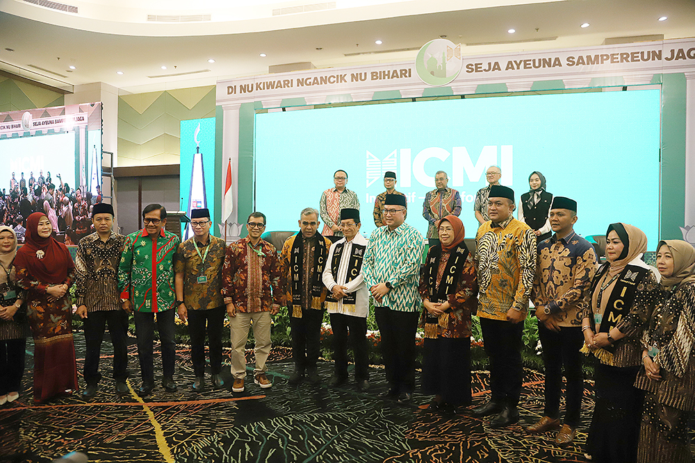 Ketua MPR RI Ahmad Muzani menghari acara Silaturahmi Kerja Nasional Ikatan Cendekiawan Muslim Se-Indonesia di Bogor, Jawa Barat, Minggu (15/12/2024). (BeritaNasional/Elvis Sendouw)