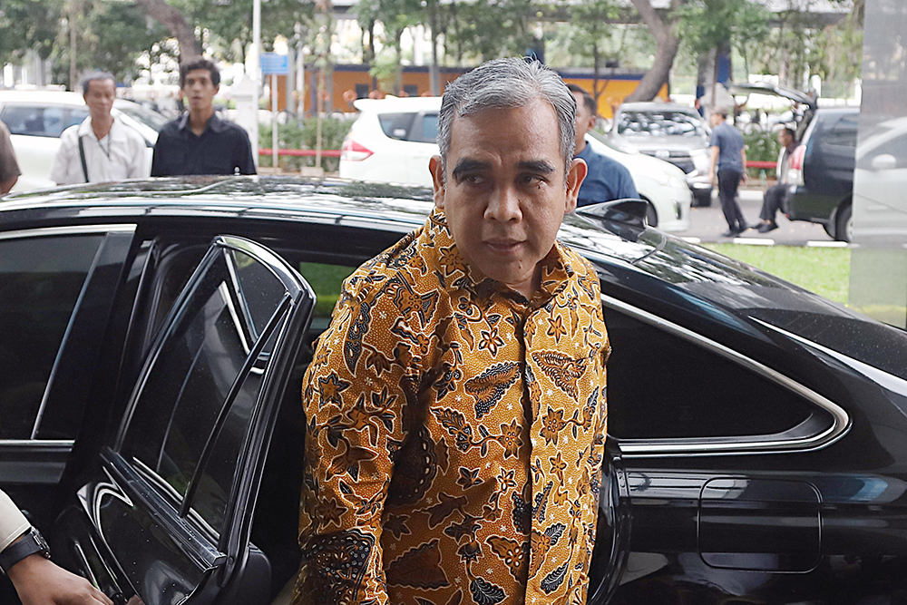 Ketua MPR Temui BPK Bahas Program Presiden Prabowo Subianto Ketua MPR Ahmad Muzani temui Ketua BPK Isma Yatun. (BeritaNasional/Elvis Sendouw)