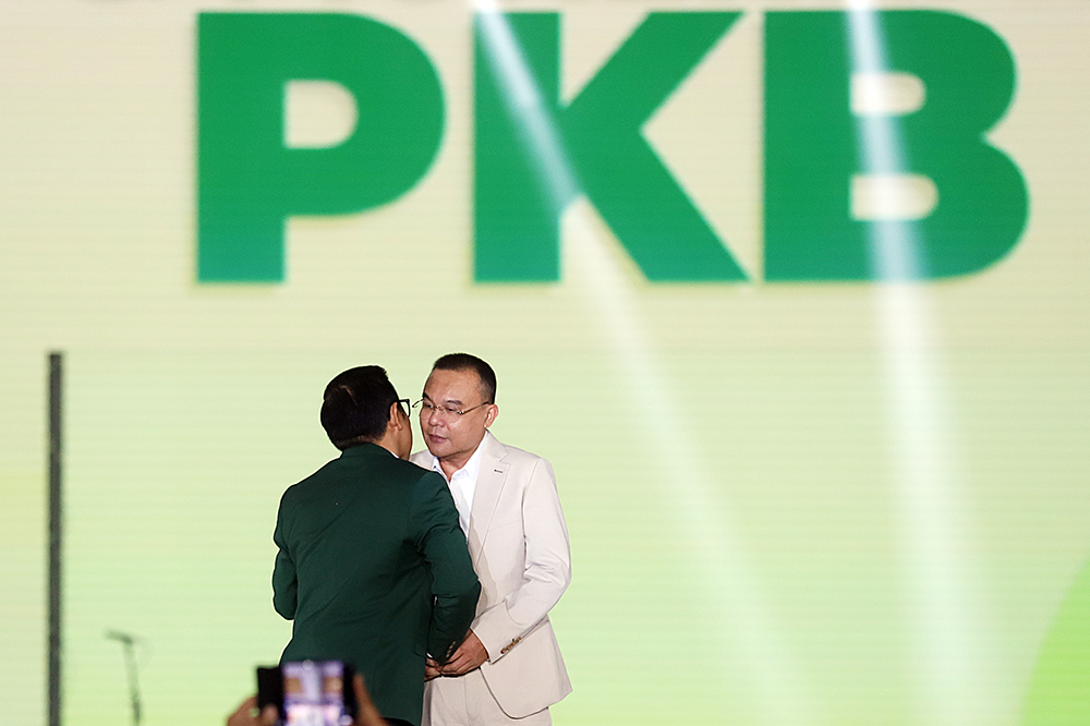 Harlah ke 26 PKB dihadiri para Ketua Partai dan pimpinan dewan. (BeritaNasional/Elvis Sendouw)