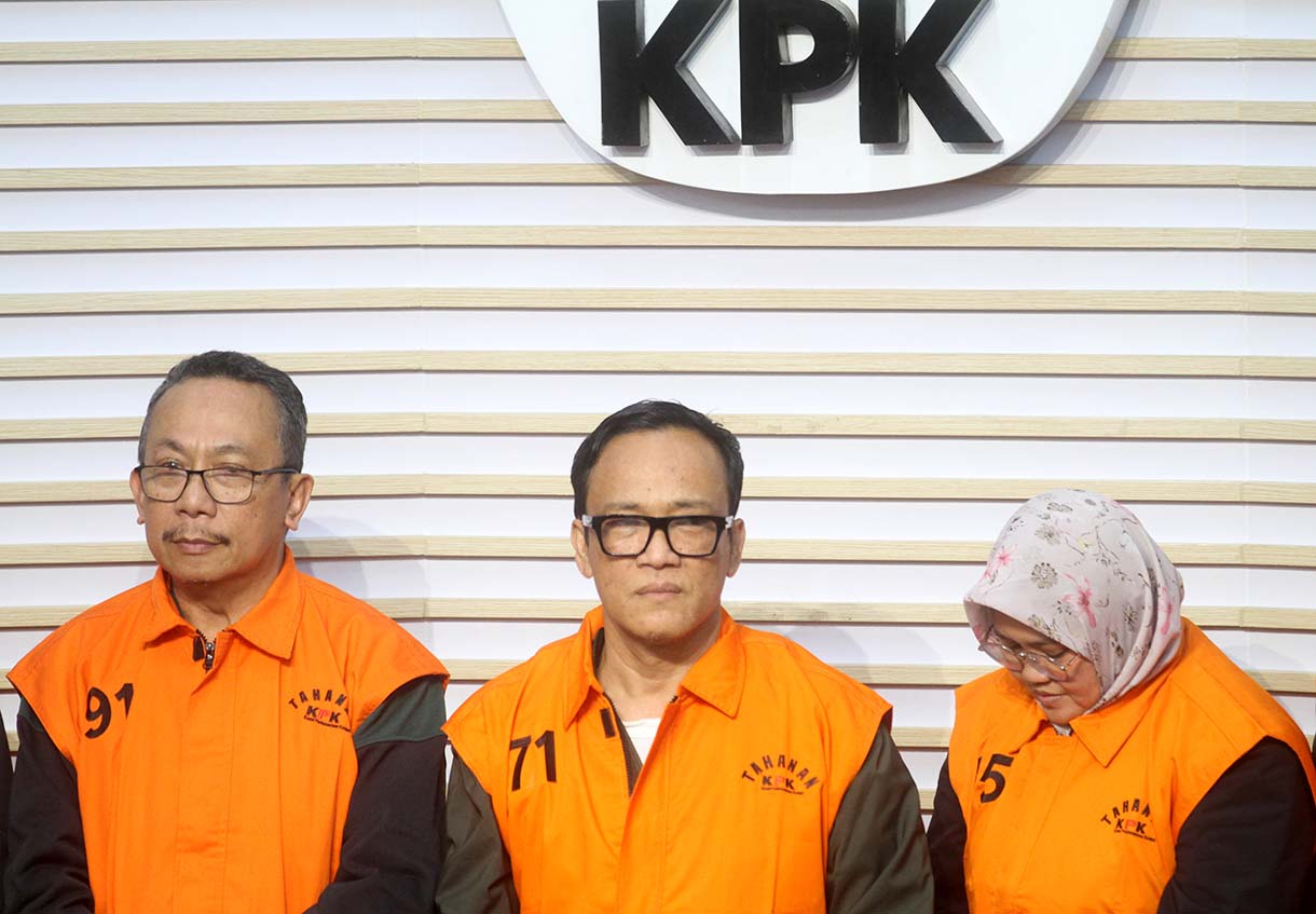 Wakil Menteri Ketenagakerjaan (Wamenaker) Immanuel Ebenezer jadi tersangka pemerasan K3. (Beritanasional.com/Oke Atmaja)