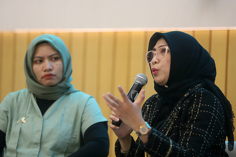 Diskusi dialektika dengan tema: "Stop Bullying! DPR Ramu Formulasi Konkret atasi Persoalan Mental Dunia Pendidikan". (BeritaNasional/Elvis Sendouw)