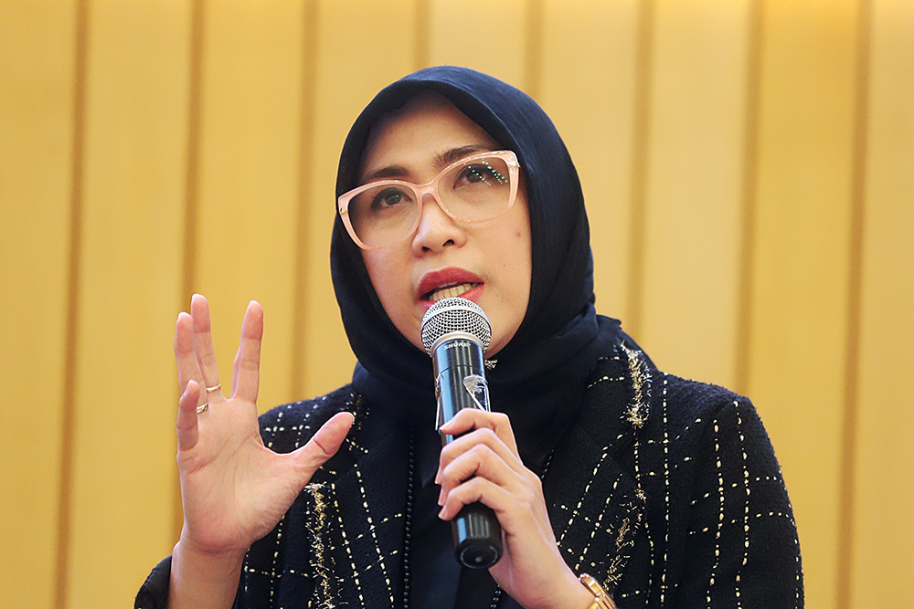 Diskusi dialektika dengan tema: "Stop Bullying! DPR Ramu Formulasi Konkret atasi Persoalan Mental Dunia Pendidikan". (BeritaNasional/Elvis Sendouw)