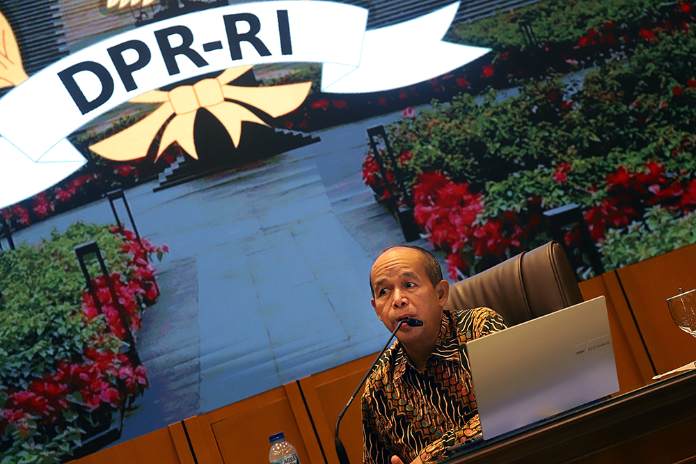 KWP bekerjasama dengan Biro Pemberitaan DPR RI menggelar diskusi Forum Dialektika dengan tema"Catatan Evaluasi Arus Mudik 2026". (BeritaNasional/Elvis Sendouw)