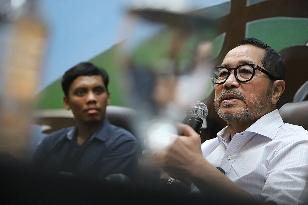 KWP Bersama DPR Gelar Diskusi Bahas Karhutla Diskusi Dialektika Demokrasi Dengan tema;"Mendorong Penguatan Penanganan dan Pencegahan demi Menekan Penyebaran Karhutla." (BeritaNasional/Elvis Sendouw)