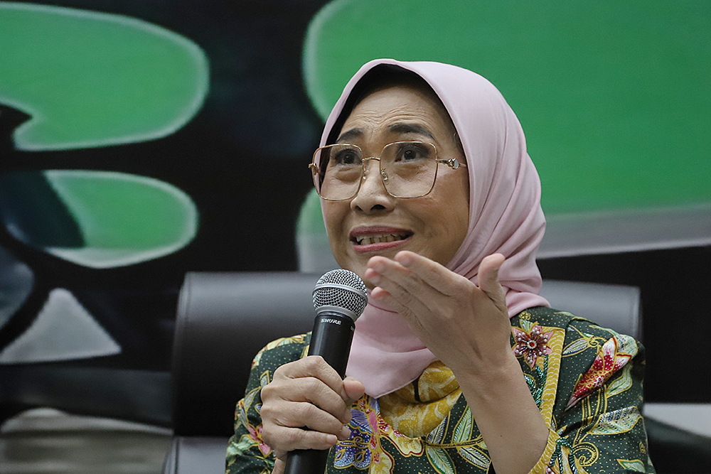 KWP Bersama DPR Gelar Diskusi bahas Pendidikan Nasional Diskusi Forum Legislasi dengan tema "Memaksimalkan Poin Penting Undang-Undang (UU) Tentang Sistem Pendidikan Nasional Untuk Pendidikan Yang Merata". (BeritaNasional/Elvis Sendouw)