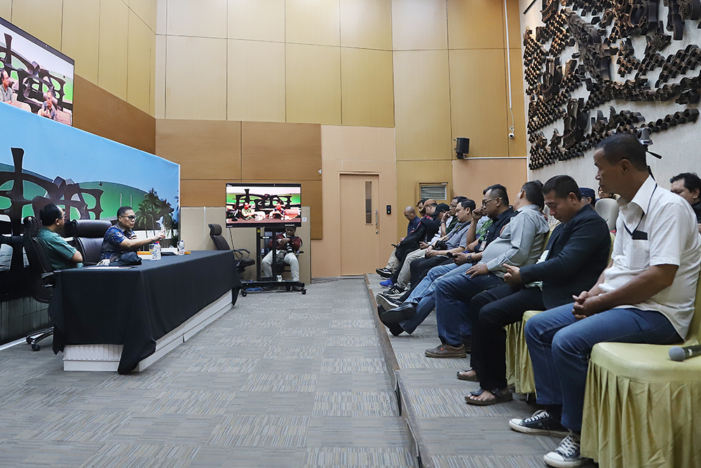 KWP Bersama DPR Gelar Diskusi Bahas Perang India-Pakistan KWP bersama DPR gelar diskusi dengan tema: 'Mitigasi Geopolitik Indonesia Menghadapi Dampak Perang India-Pakistan' . (BeritaNasional/Elvis Sendouw)