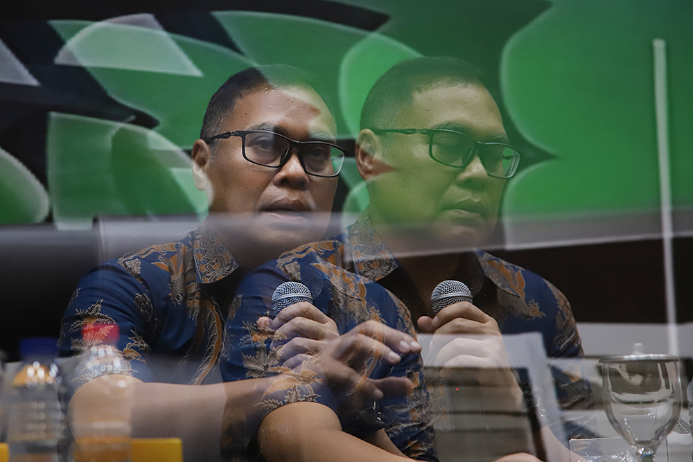 KWP Bersama DPR Gelar Diskusi Bahas Perang India-Pakistan KWP bersama DPR gelar diskusi dengan tema: 'Mitigasi Geopolitik Indonesia Menghadapi Dampak Perang India-Pakistan' . (BeritaNasional/Elvis Sendouw)