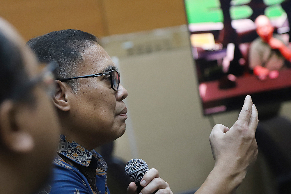 KWP Bersama DPR Gelar Diskusi Bahas Perang India-Pakistan KWP bersama DPR gelar diskusi dengan tema: 'Mitigasi Geopolitik Indonesia Menghadapi Dampak Perang India-Pakistan' . (BeritaNasional/Elvis Sendouw)